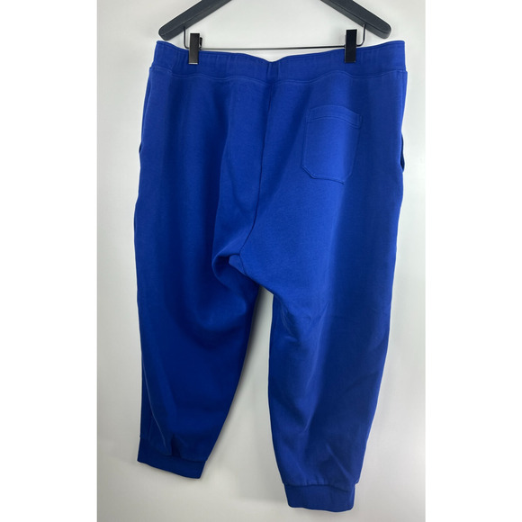 Polo Ralph Lauren Double Knit Tech Jogger Pants Royal Blue Men's Size 3XB 3X Big - Picture 8 of 12